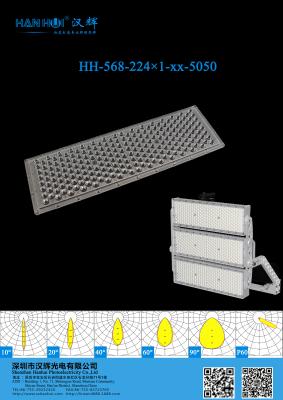 China 224PCS 3737 or 5050 LEDs High Transmittancy High Power LED Lens LED Stadium Light Lens For LED Sport Lamp for sale