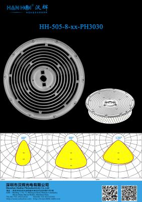 China Φ270mm 3030LEDs High Bay Light Lens PC Material High Power WaterProof Eco-Environment for sale