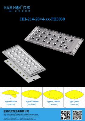 Cina 80pcs LED 210×104MM T5S/T2M/T3M/T4M Disponibile Riduzione dell'inquinamento luminoso ad alta efficienza energetica per l'illuminazione stradale e l'illuminazione del parcheggio in vendita