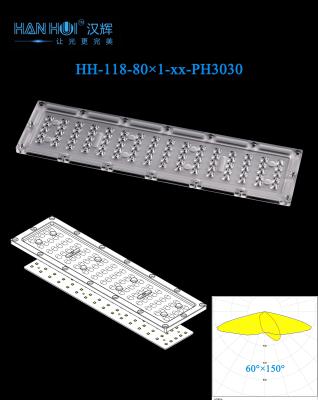 Κίνα 80 σε 1 295×80mm 3030 LED φακός 60150 βαθμούς Διαθέσιμος φωτισμός χωρίς λάμψη Υψηλή απόδοση για φωτισμό πλημμύρας προς πώληση