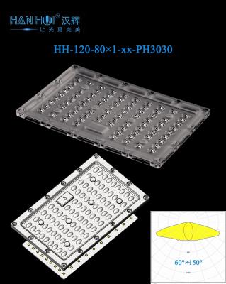 Κίνα 80pcs 185×116mm 3030LEDs Φως πλημμύρας Σκοπός 60150 μοίρα Διαθέσιμος Αντι-φως Εύκολη εγκατάσταση προς πώληση