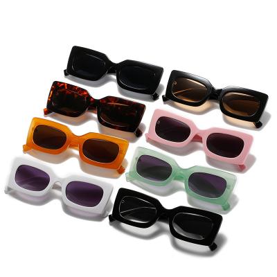 China Fashion Sunglasses Adjust Rectangle Sun Glasses Women CE Small Frame Custom Sunglasses for sale