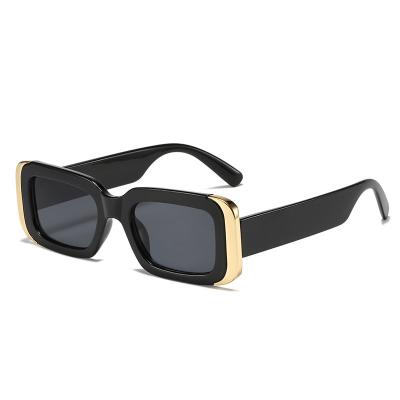 China Fashion sunglasses big frame personality border sunglasses for men and women trend simple thick frame thick leg sunglasses for sale