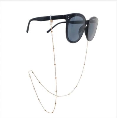 China Fashion Portable Sunglasses Pearl Rope Sun Glass Premium Durable Material Freshwater Chain for sale