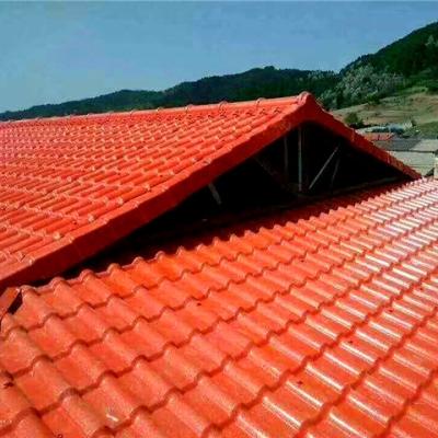 China Flame retardant corrugated plastic spanish price Teja high strength corrugated pvc roof sheets for Colombia for sale