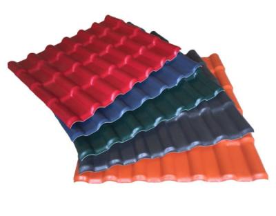 China Modern APVC Synthetic Resin Roofing PVC Corrugated Sheets Plastic Roofing Roof Tile for sale