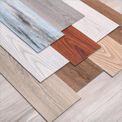 China SONSILL Waterproof Wholesale Designs Timber Self Adhesive PVC Flooring Stickers In China for sale