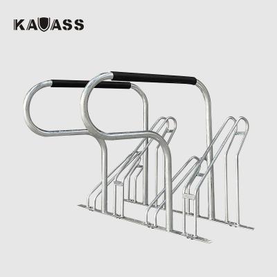 China Carbon Steel Compact P Powder Coated & Galvanized Multi Style Flat Pack Vandal Resistant Fully Welded Bike Guard 4 Racks for sale