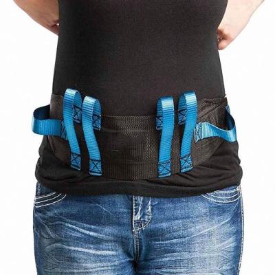 China Durable Safe Gait Belt with Quick Release Handles and Buckle - Elderly Patient Transfer and Walking Ambulance Aid Mobility Aid for sale