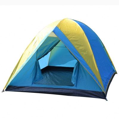 China Durable 3-4 Person Mosquito Repellent Double Layer Waterproof Breathable Tent for sale