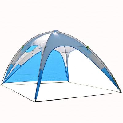 China Easy Carry Detachable Beach Tent Large Folding Sun Shelter For Outdoor Activities for sale