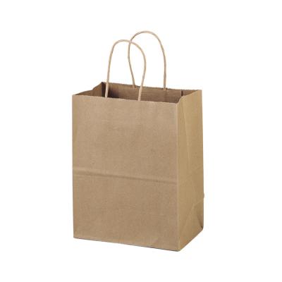 China Eco - Friendly Custom Paper Packaging Reversible Euro Kraft Paper Shopping Bag for sale