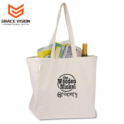 China Cheap Canvas Eco Friendly Custom Promotional Eco Friendly Tote Bag for sale