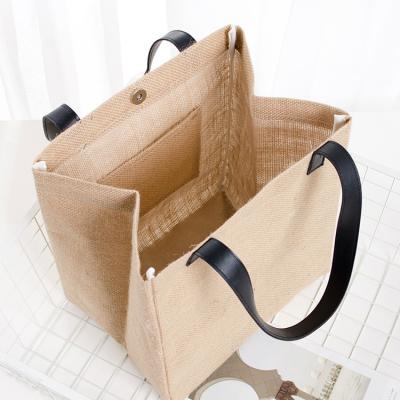 China Custom Eco Friendly Promotional Eco Friendly Hand Tote Burlap Sack Canvas Price for sale