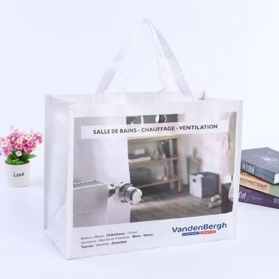 China Factory Eco - Friendly Custom Handle Style Biodegradable PP Woven Tote Bag for sale