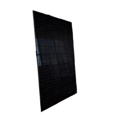 China Industrial; home ; Tpack Europe Commercial Warehouse Stocking All Black 9bb Solar Panels 450 455 460 Watts Half Cells 144cells Black Solar Panel for sale