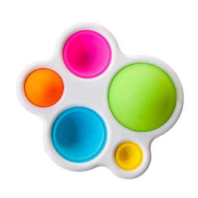 China Portable Toy Wholesale Silicone Push Noise Motor Toys Relaxation Toy Stirring Baby Toy for sale