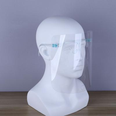 China Shield Protective Face Mask Plastic Type Oil Proof Face Shield Fogproof Protective Outdoor Kitchen Glass Splash Shield In Stock for sale