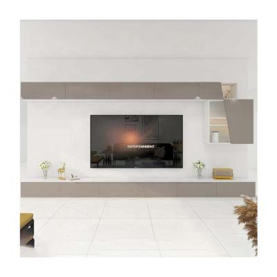 China Adjustable (height) JYcasa hot selling tv cabinet with doors High glossy design TV Cabinet for hall for sale