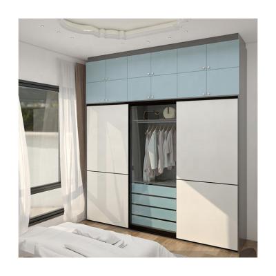 China JYcasa Adjustable Modern Sliding Door Wardrobe Single Panel (Other) Wardrobe Storage Cabinet for Hotel for sale