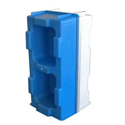 China plastic pp concrete block mold for sale