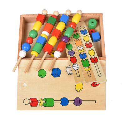 China Kids Eco-Friendly Custom Made Wooden Baby Toy Amazon Hot Sales Early Educational Safety Wooden Toys for sale