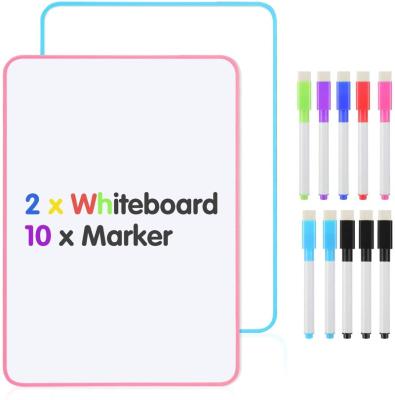 China School Teaching Erase Lapboards 9 X12 Inch Magnetic Dry Whiteboard With Sight For Kids Classroom Supplies for sale