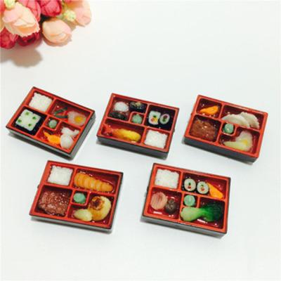 China Shape Hot Cute PVC 3D Japan Souvenir Bento Sushi Fridge Magnet Food Fridge Promotional Food for sale