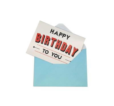 China Europe/America/Oceania Bundle Cards Happy Birthday Brother Handmade 3D Greeting Cards for sale