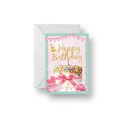 China Europe/America/Oceania Personalized Wholesale Custom Lenticular Birthday Cards 3d Images Blank Funny Happy Birthday Bulk Card for sale