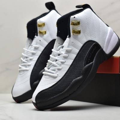 China CUSHIONING Factory Wholesale Brand Shoes Genuine Leather Air AJ 12 Retro Sports Shoes OG Basketball Shoes For Men for sale