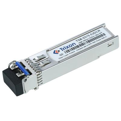 China 155M SFP BIDI 15km 1550nm 1310nm DF Gigabit Ethernet SFP Module Bidirectional Optical Transceiver Fiber Optic Module Price for Switches and Routers for sale