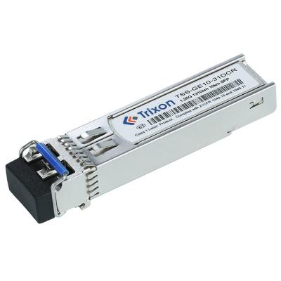 China 1.25G SFP LR SMF Switches and Routers 1310nm Transceiver 10km up to 15km Gigabit Ethernet with Digital Diagnostic Function Module Optical Fiber Optic Price for sale