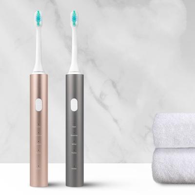 China Alluminum Magnesium Alloy Smart Sonic Brush Soft IPX7 Waterproof Radio Best Selling Electric Deep Clean Toothbrush For Adult for sale