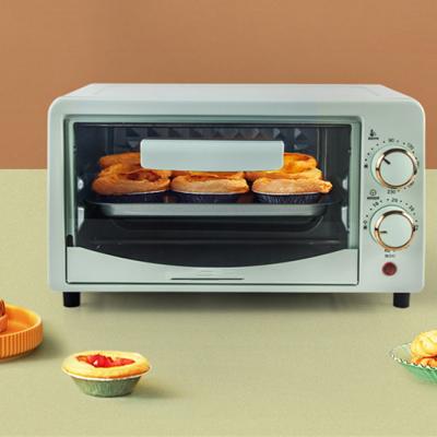 China Hot Sale 12L Household 2021 Convection Bbreacfast Rotary Rotisserie Kitchen Bakery Electric Oven for sale