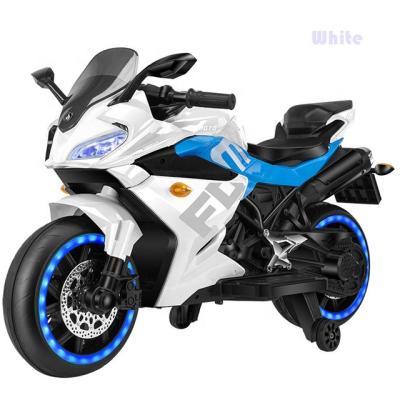 China Ride On Toy 12V Kids Electric Motorcycle Kid Motorbike With Wheels Lights Up Mini Motorcycle Rid On Car Toys For Children for sale