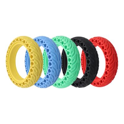 China Anti - Wear Resistant Scooter Honeycomb Tire Pattern Shock Absorption Solid Tire 8.5 Inch Wheels for sale