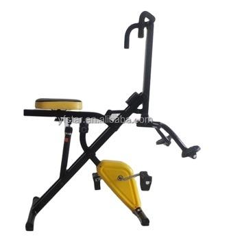 China Multifunctional body exercise crunch with manual pedal bike, XK-005BX 119*92*53cm for sale