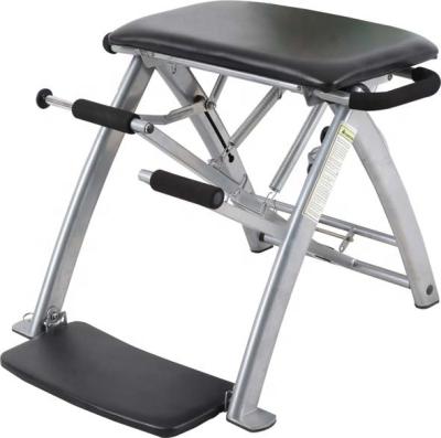 China Malibu Machine Bench Body Workout Top Selling Yoga Pilates Yoga Stool Indoor Fitness Exercise Chair Reformer Hot Pro Pilates Chair for sale