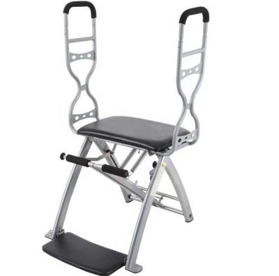 China Malibu Pilates Indoor Yoga Stool PRO Yoga Pilates Chair Fitness Pilates Chair Exercise Pilates Chair High Quality Reformer Chair For Home Workout for sale