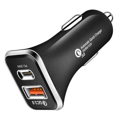 China Mobile Phone 18W USB Car Charger Fast Dual Port Cigarette Charger For Smartphones Dual USB Car Charger for sale