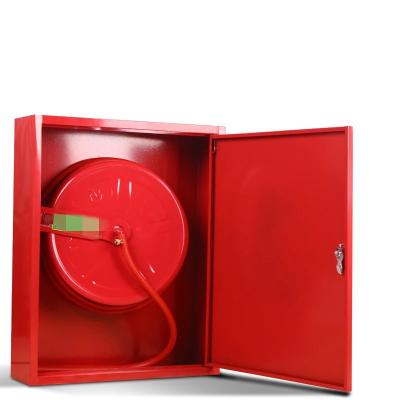 China Fire Fighting Swing Type Combat Fire Hose Reel With Cabinet for sale