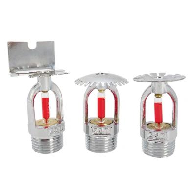 China Brass Sprinkler Glass Bulbs Fire Sprinkler System Automatic Fire Sprinkler Bulb for sale