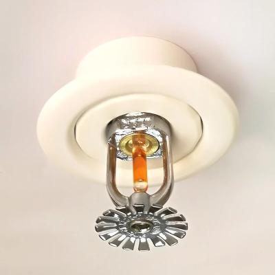 China Residential Concealed Brass Fire Protection Fire Sprinkler Head Lid for sale