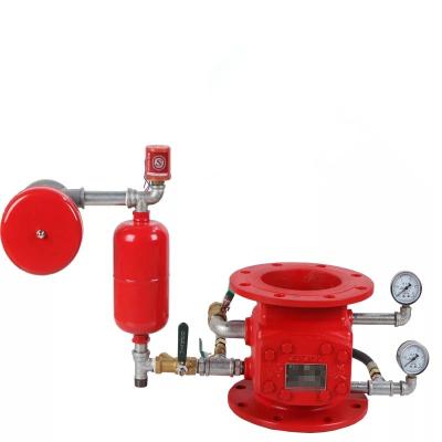 China Malleable Wet Wet Alarm Water Sprinkler System Hose Iron ZSFZ Check Valve for sale