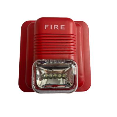 China Conventional Strobe Light Fire Alarm Strobe Sounder with Flash and Sound for sale