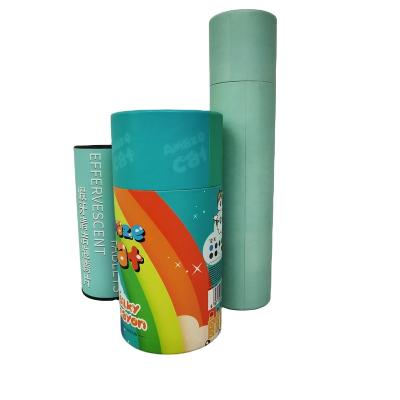 China Recycled Materials Brand Design Biodegradable Packaging Cardboard Push Up Deodorant Stick Containers White Black Brown Kraft Lip Balm Paper Tube for sale