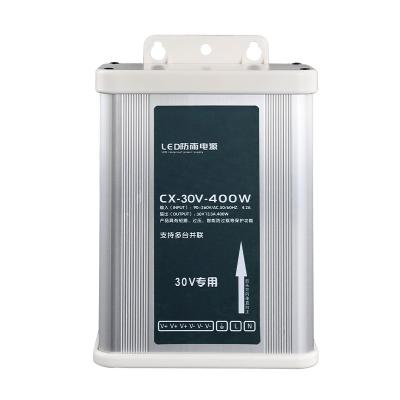 China LED Lighting / Light Box DC Power Supply 12V 400W 300W 200W Rainproof Outdoor Power Supply for sale