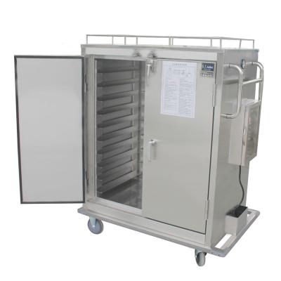 China Hospital Order Stainless Steel Electric Standing Cabinet Warmer for sale