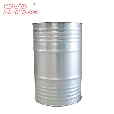 China Gasoline Manufacturer Wholesale Closed Head Clamped 55 Gallon Used Empty Oil Barrel 200 Liter for sale